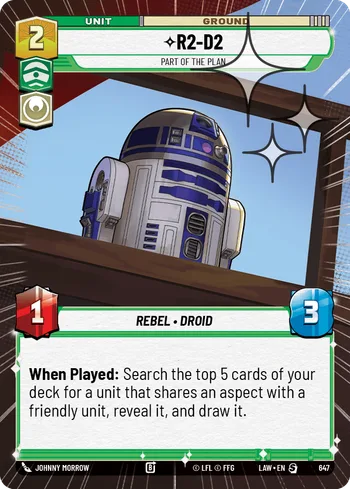R2-D2 - Part of the Plan