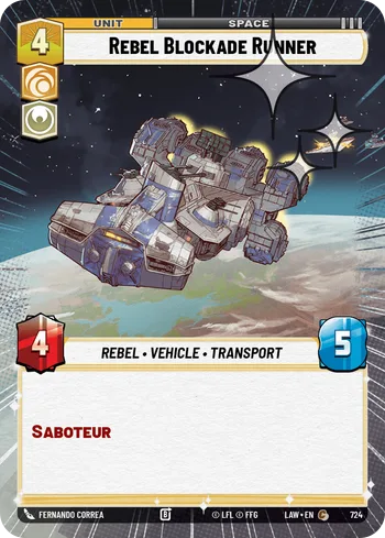 Rebel Blockade Runner