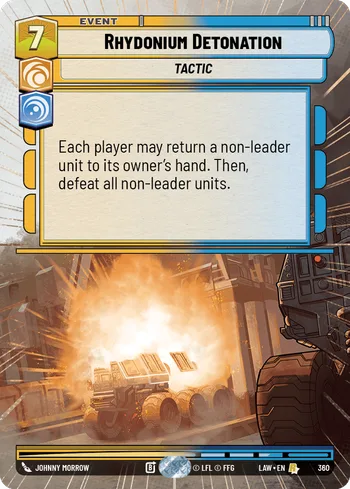 Rhydonium Detonation