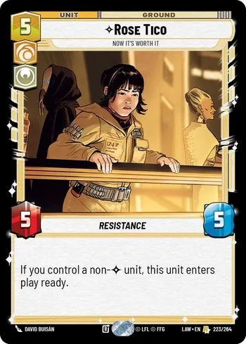 Rose Tico - Now It's Worth It