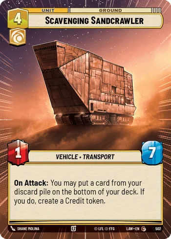 Scavenging Sandcrawler