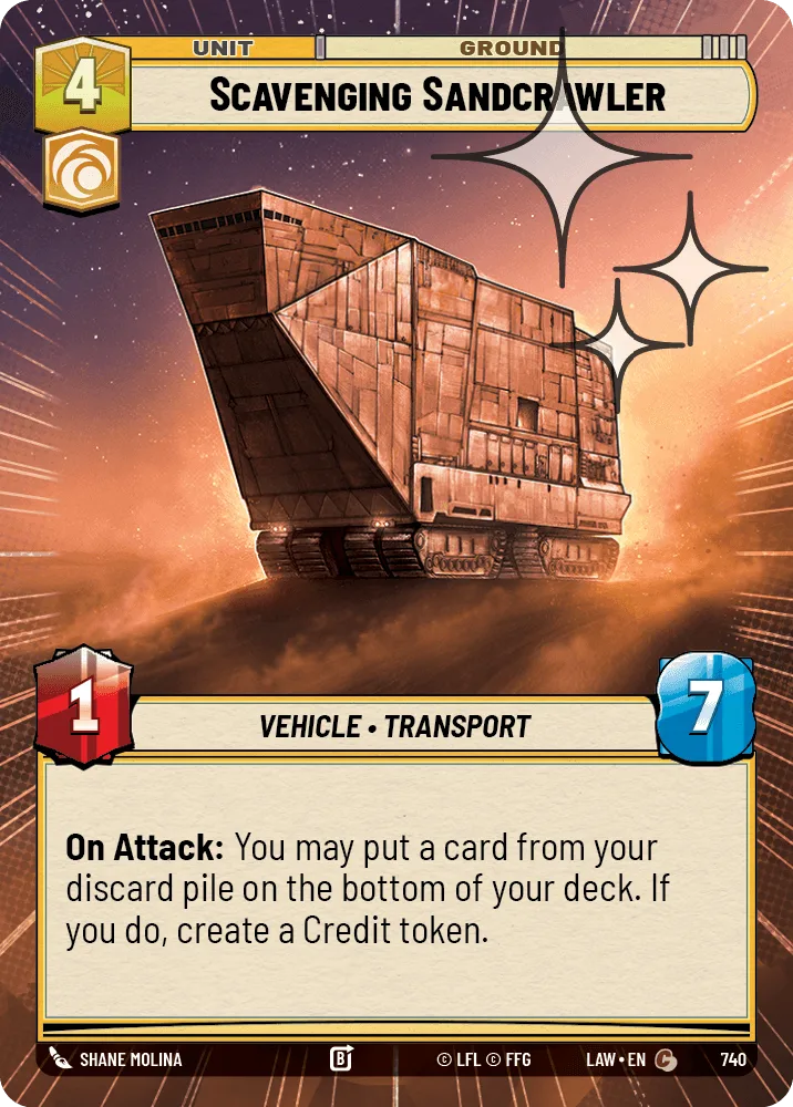 Scavenging Sandcrawler