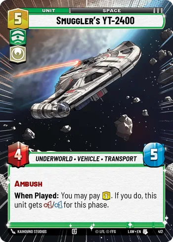 Smuggler's YT-2400