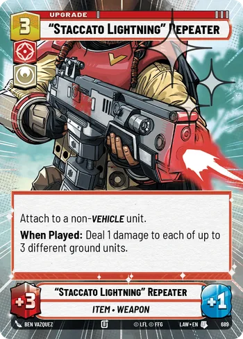 “Staccato Lightning” Repeater