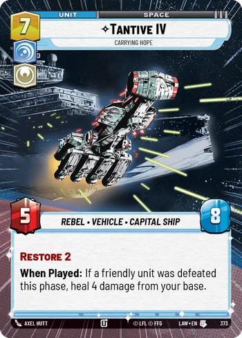 Tantive IV - Carrying Hope