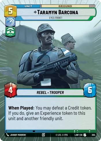 Taramyn Barcona - Eyes Front!