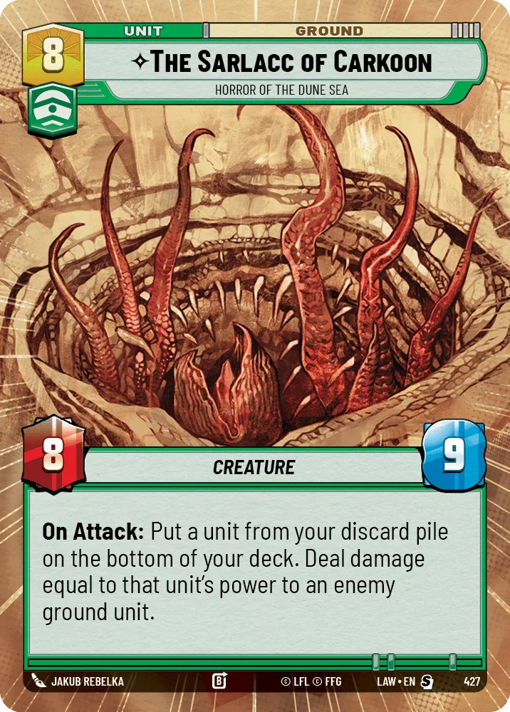 The Sarlacc of Carkoon - Horror of the Dune Sea