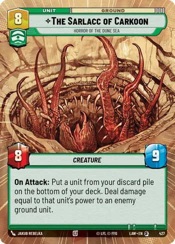 The Sarlacc of Carkoon - Horror of the Dune Sea