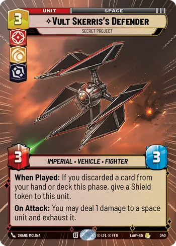 Vult Skerris's Defender - Secret Project