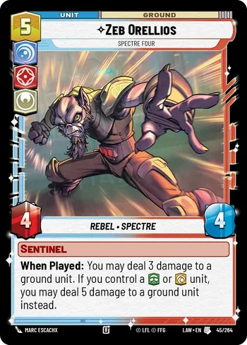 Zeb Orellios - Spectre Four