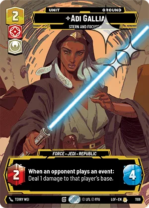 Adi Gallia - Stern and Focused