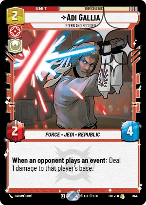 Adi Gallia - Stern and Focused