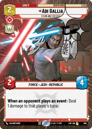 Adi Gallia - Stern and Focused