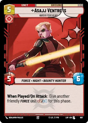 Asajj Ventress - Harden Your Heart