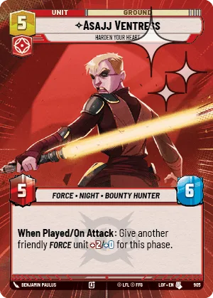 Asajj Ventress - Harden Your Heart
