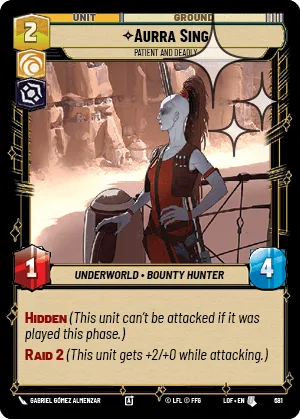 Aurra Sing - Patient and Deadly