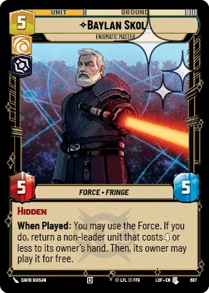 Baylan Skoll - Enigmatic Master