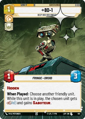 BD-1 - Beep Boo Boo Bweep