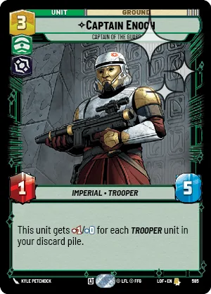 Captain Enoch - Captain of the Guard