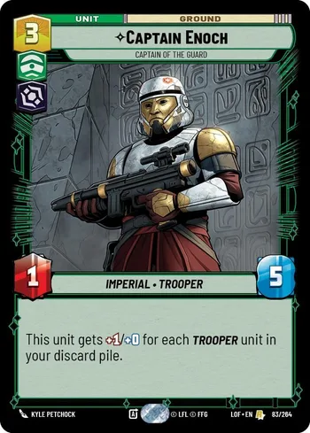 Captain Enoch - Captain of the Guard