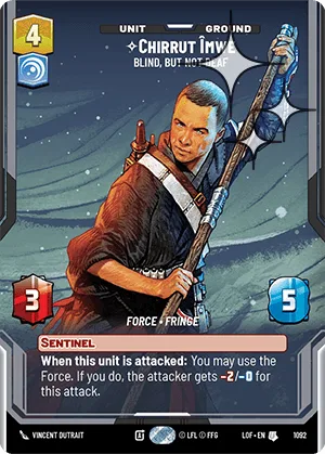 Chirrut Îmwe - Blind, but not Deaf