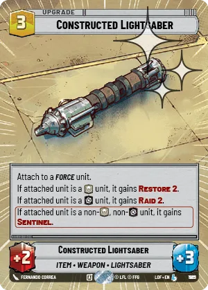 Constructed Lightsaber