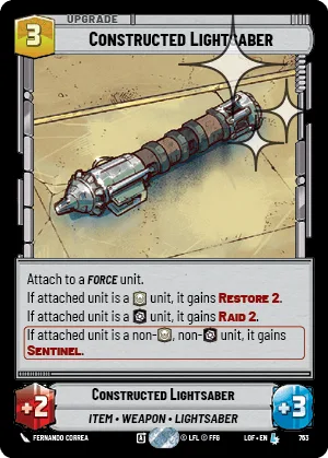 Constructed Lightsaber