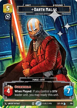 Darth Malak - Covetous Apprentice