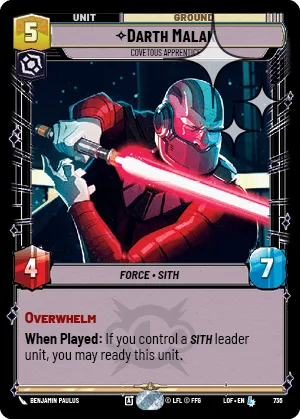 Darth Malak - Covetous Apprentice