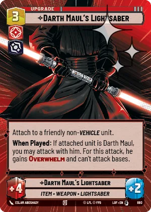 Darth Maul's Lightsaber