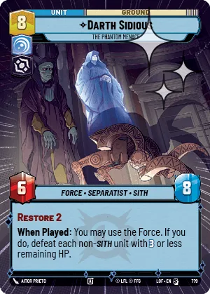 Darth Sidious - The Phantom Menace