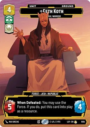 Eeth Koth - Spiritual Warrior