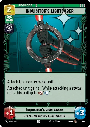 Inquisitor's Lightsaber