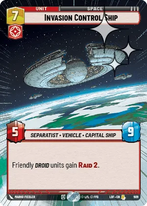 Invasion Control Ship