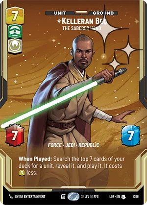 Kelleran Beq - The Sabered Hand