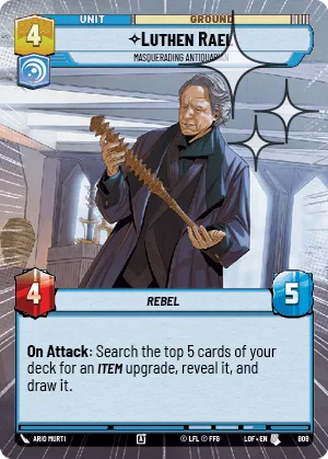 Luthen Rael - Masquerading Antiquarian