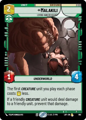 Malakili - Loving Rancor Keeper