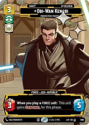 Obi-Wan Kenobi - Protective Padawan