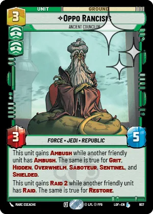 Oppo Rancisis - Ancient Councilor