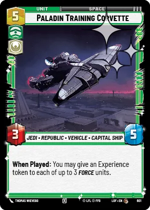 Paladin Training Corvette