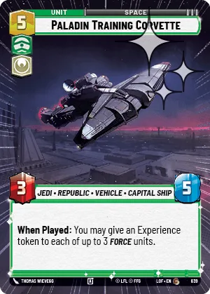 Paladin Training Corvette