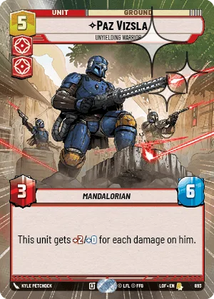 Paz Vizsla - Unyielding Warrior