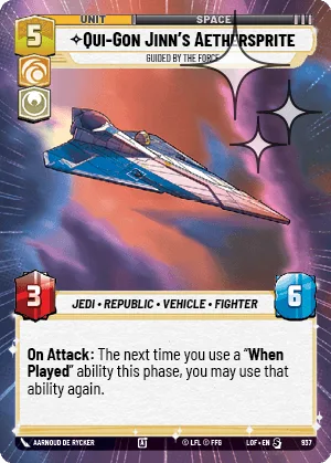 Qui-Gon Jinn's Aethersprite - Guided by the Force