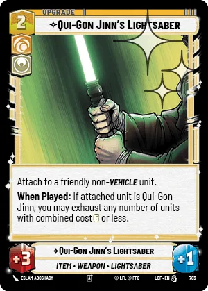 Qui-Gon Jinn's Lightsaber
