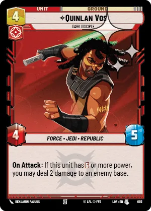 Quinlan Vos - Dark Disciple