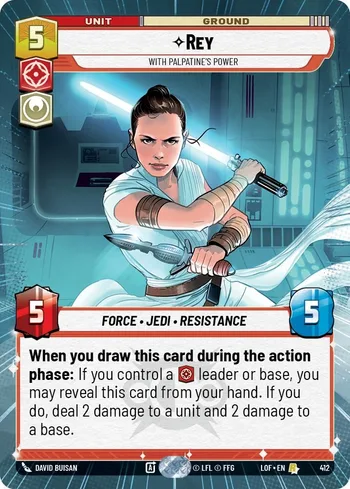 Rey - With Palpatine's Power