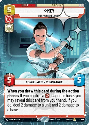 Rey - With Palpatine's Power