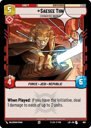 Saesee Tiin - Courageous Warrior