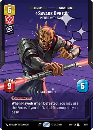 Savage Opress - Imbued With Hate