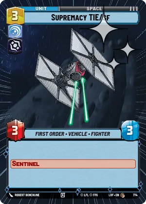 Supremacy TIE/sf